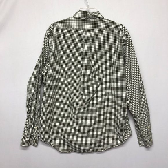 Vintage Ralph Lauren Men Custom Fit Button Shirt Size Large Plaid M114 -22 - Picture 12 of 14